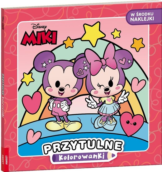 okładka Disney Miki i przyjaciele. Przytulne kolorowanki książka | Praca Zbiorowa