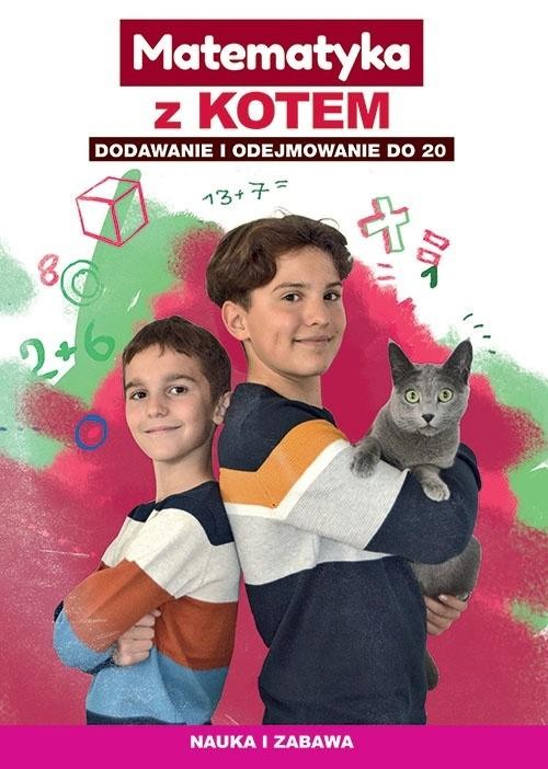 okładka Matematyka z kotem. Dodawanie i odejmowanie do 20 książka | Beata Guzowska