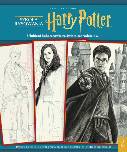 okładka Szkoła rysowania. Harry Potter książka | Behling Steve