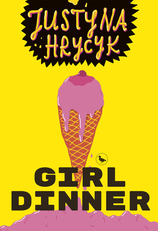 okładka girl dinner ebook | epub, mobi | Justyna Hrycyk