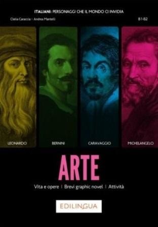 okładka Arte - Vita e opere, Brevi graphic novel B1-B2 książka | Praca Zbiorowa
