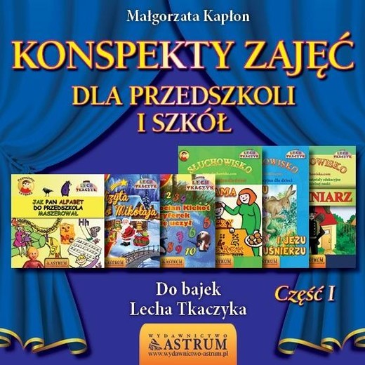 okładka Konspekty zajęć dla przedszkoli i szkół cz.1 + CD książka | Małgorzata Kapłon
