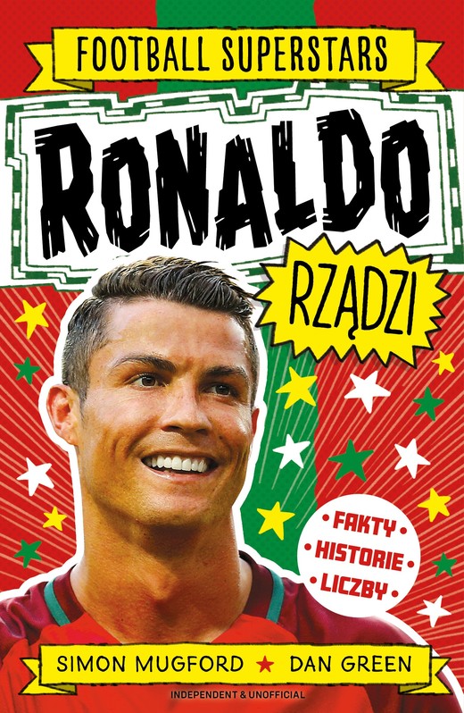 okładka Ronaldo rządzi. Football superstars książka | Mugford Simon