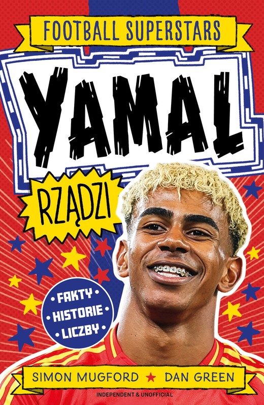 okładka Yamal rządzi. Football superstars książka | Mugford Simon
