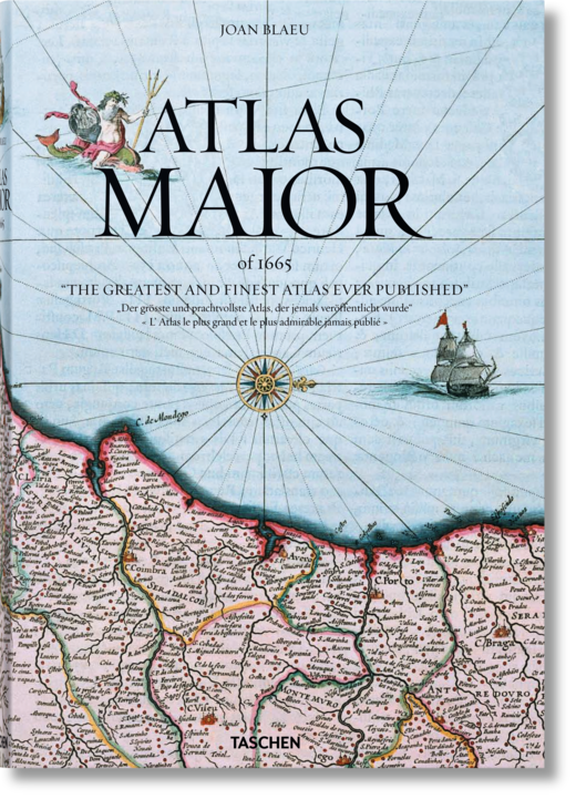 okładka Atlas Maior of 1665 wer. angielska książka | Joan Blaeu, Peter VanderKrogt