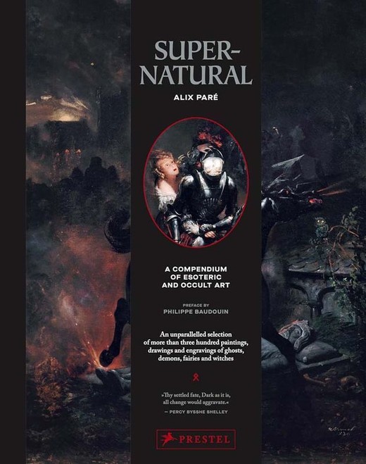 okładka Supernatural: A Compendium of Esoteric and Occult Art książka | Baudouin Philippe