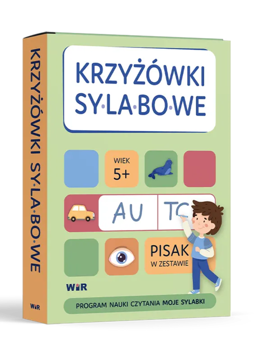 okładka Krzyżówki sylabowe książka | Agnieszka Fabisiak-Majcher, Elżbieta Ławczys