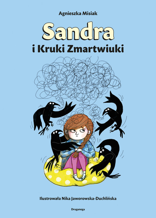 okładka Sandra i Kruki Zmartwiuki książka | Agnieszka Misiak