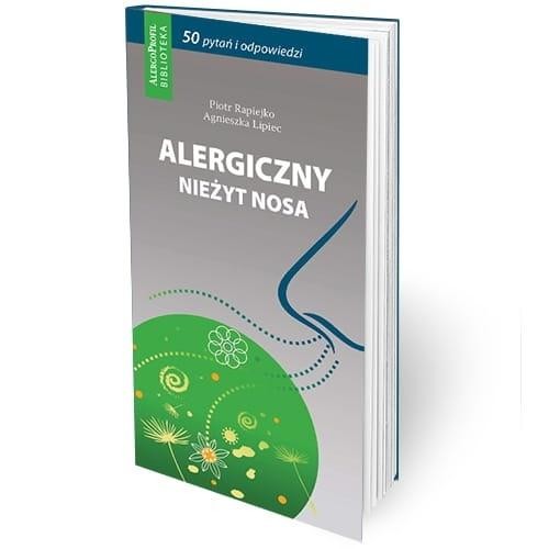 okładka Alergiczny nieżyt nosa 50 pytań i odpowiedzi w.3 książka | Lipiec Agnieszka, Rapiejko Piotr