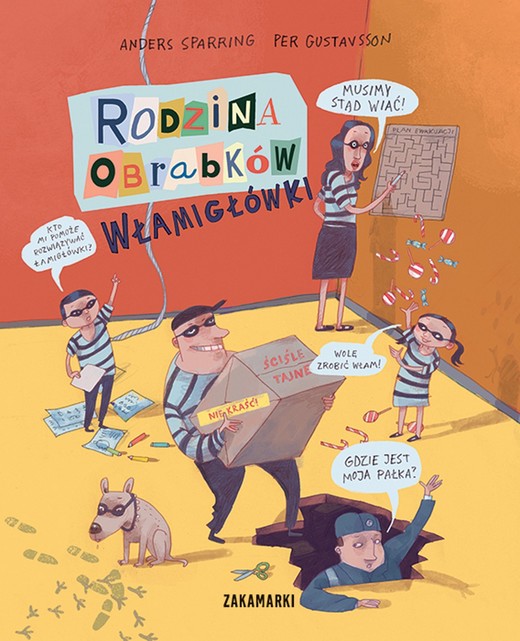 okładka Rodzina Obrabków. Włamigłówki książka | Anders Sparring