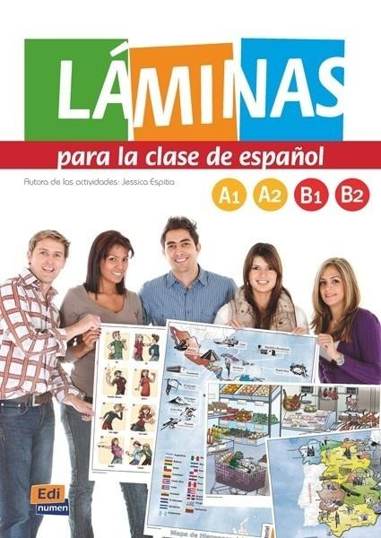 okładka Laminas para la clase de espanol + CD książka | praca zbioorowa