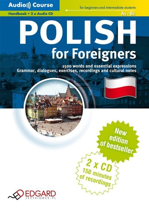 okładka Polski dla cudzoziemców Polish for Foreigners + 2xCD (wyd. 2022) książka | Opracowanie zbiorowe