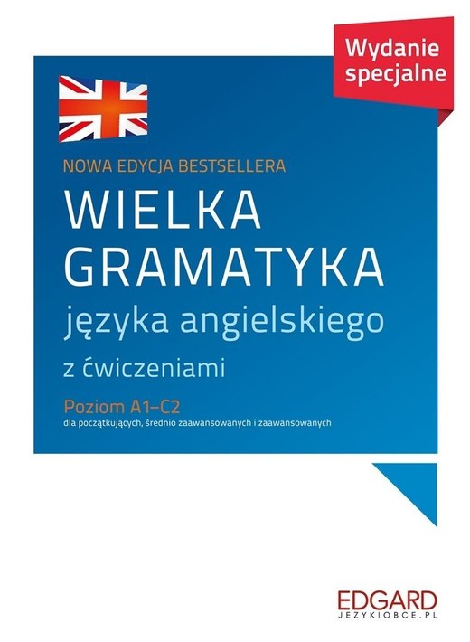 okładka Wielka gramatyka języka angielskiego w. specjalne książka | Aleksandra Borowska