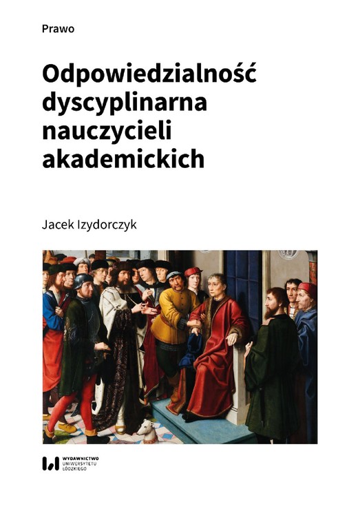 okładka Odpowiedzialność dyscyplinarna nauczycieli akademickich ebook | pdf | Jacek Izydorczyk