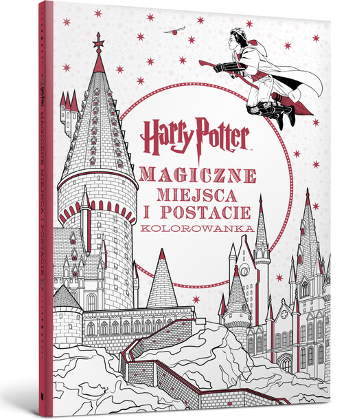 okładka Harry Potter. Kolorowanka. Magiczne miejsca i postacie książka | Opracowanie zbiorowe