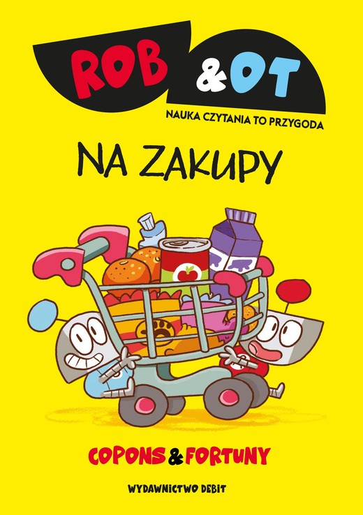 okładka Rob & Ot. Na zakupy Tom 6 książka | Jaume Copons