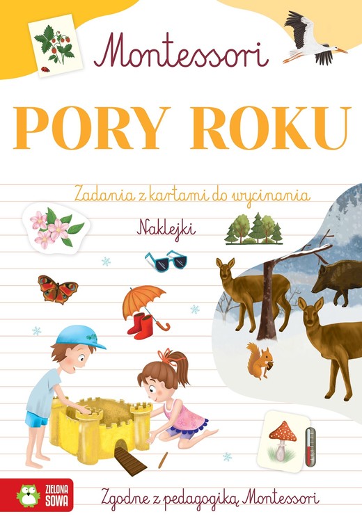okładka Zeszyt Montessori. Pory roku książka | Zuzanna Osuchowska