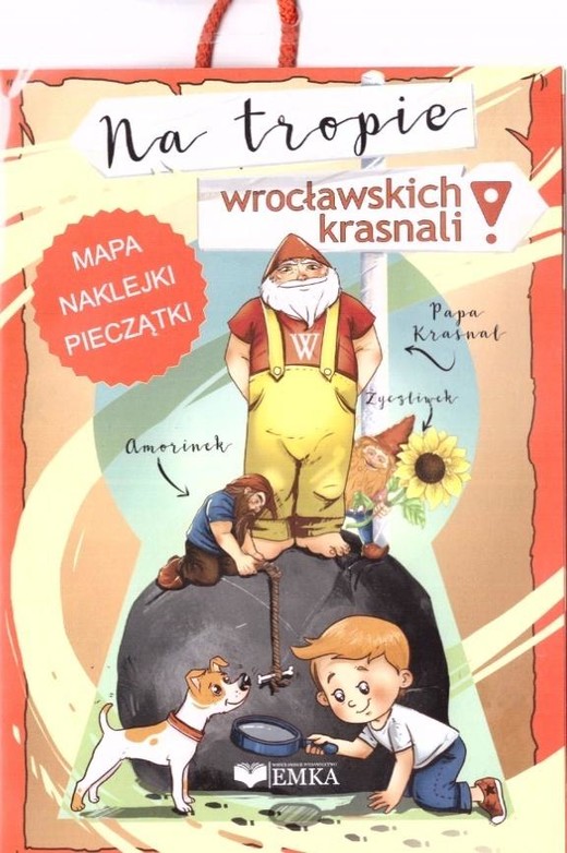 okładka Na tropie wrocławskich krasnali książka | Praca Zbiorowa