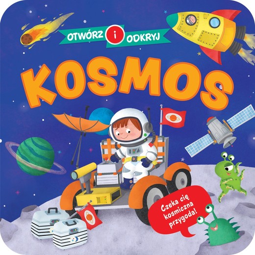 okładka Otwórz i odkryj. Kosmos książka | Opracowanie zbiorowe