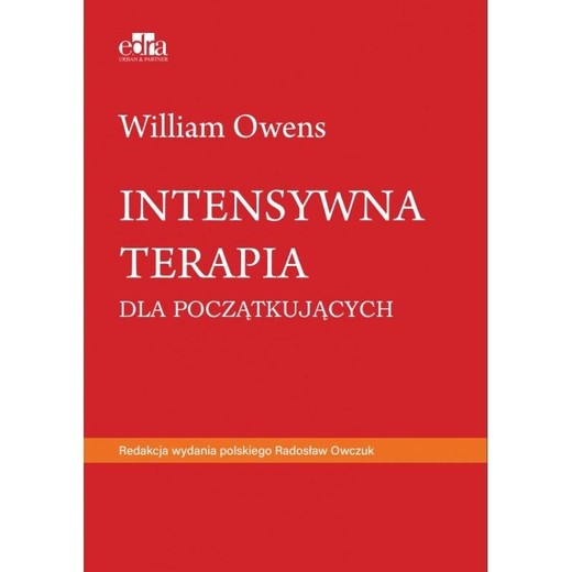 okładka Intensywna terapia dla początkujących książka | William Owens