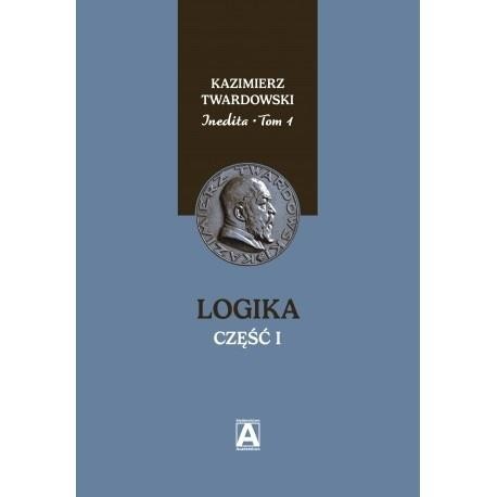 okładka Inedita T.1 Logika cz.1 książka | Twardowski Kazimierz
