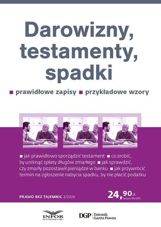okładka Darowizny, testamenty, spadki książka | Praca Zbiorowa