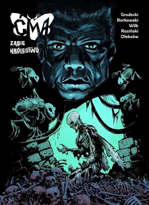 okładka Ćma: Żabie królestwo książka | Grodecki Tomasz, Kacper Wilk