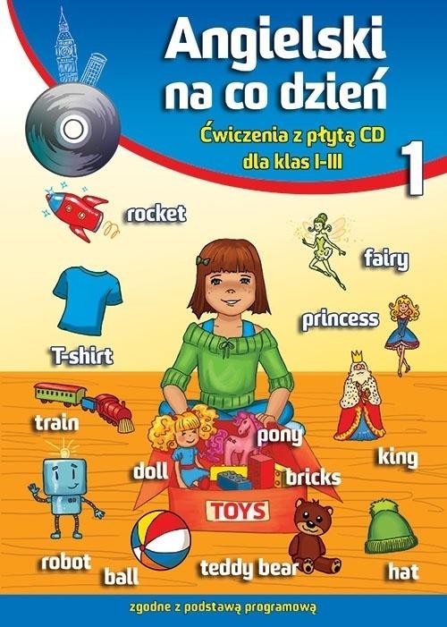 okładka Angielski na co dzień 1 ćw kl. 1-3 SP + CD książka | Katarzyna Piechocka-Empel