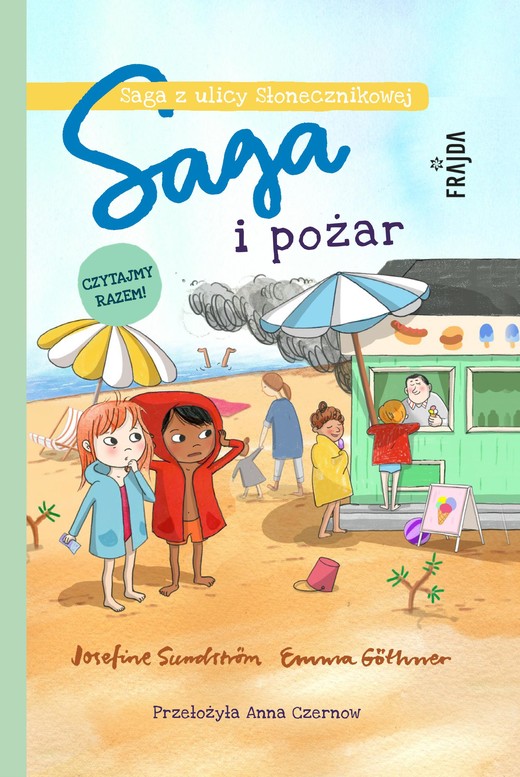 okładka Saga i pożar książka | Sundström Josefine