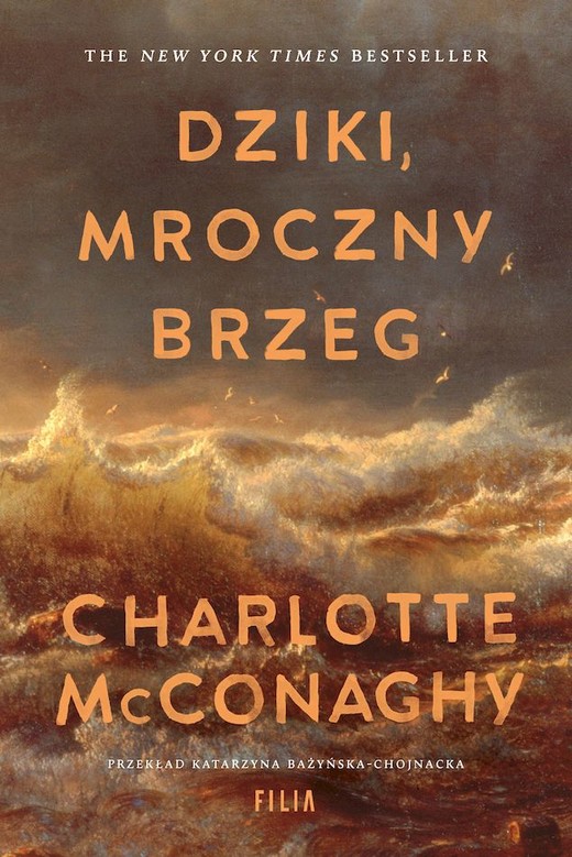 okładka Dziki mroczny brzeg wyd. kieszonkowe książka | Charlotte McConaghy