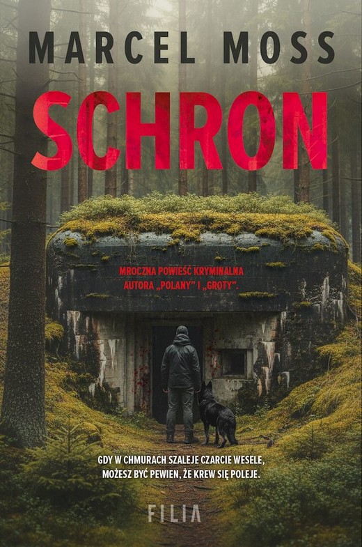 okładka Schron wyd. kieszonkowe książka | Marcel Moss