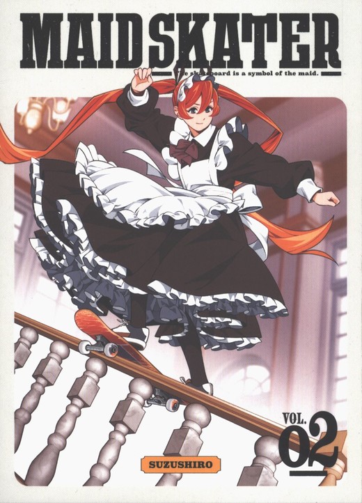 okładka Maid skater. Tom 2 książka | Suzushiro