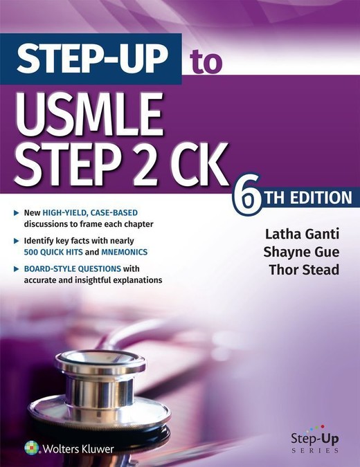 okładka Step-Up to USMLE Step 2 CK książka | Latha Ganti