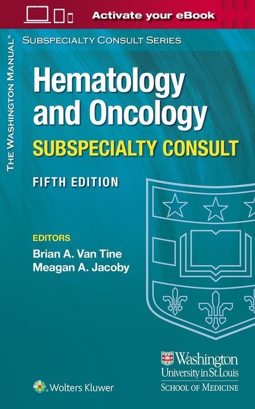 okładka The Washington Manual Hematology and Oncology Subspecialty Consult książka | Van TineBrianA.