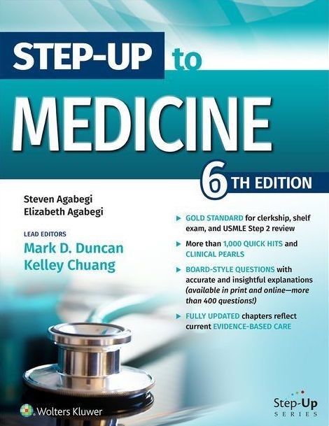 okładka Step-Up to Medicine, International Edition (Step-Up Series) książka | Agabegi Steven