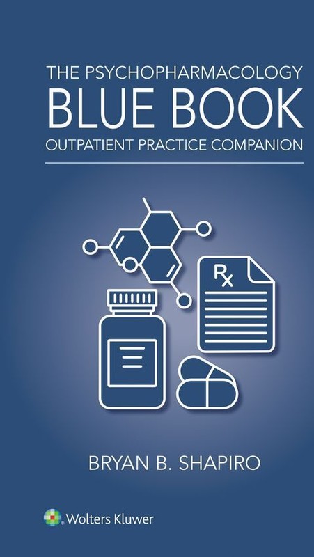 okładka The Psychopharmacology Blue Book książka | Bryan Shapiro