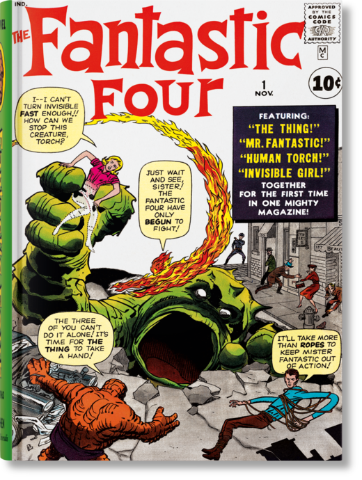 okładka Marvel Comics Library. Fantastic Four. 1961–1963 książka | Jack Kirby, Mark Waid, Stan Lee