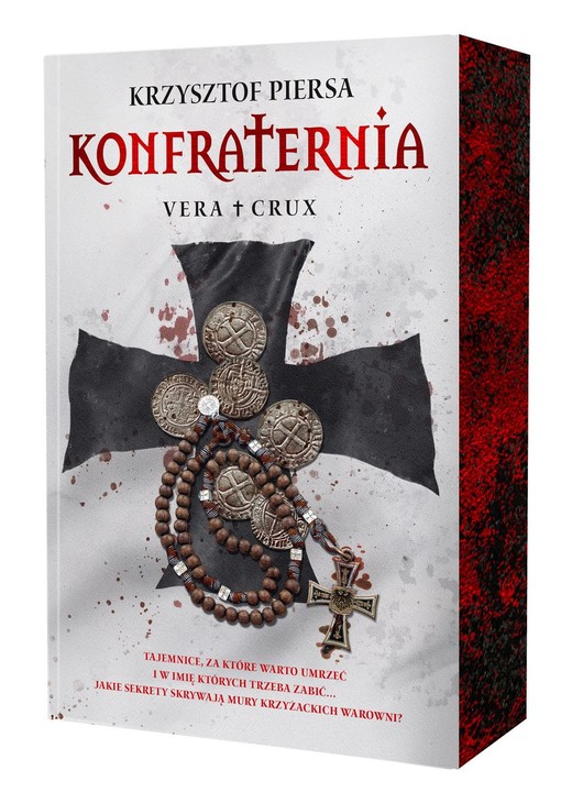 okładka Konfraternia. Vera Crux. Tom 1 (ilustrowane brzegi) książka | Krzysztof Piersa