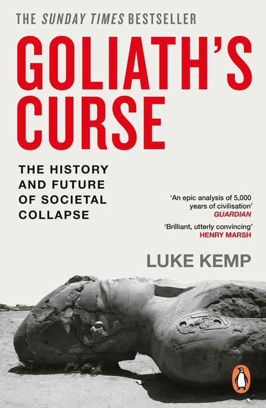 okładka Goliath’s Curse książka | Luke Kemp