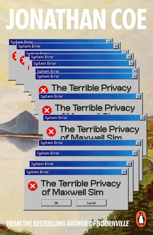 okładka The Terrible Privacy Of Maxwell Sim książka | Jonathan Coe