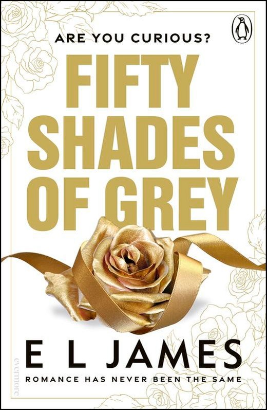 okładka Fifty Shades of Grey książka | E. L. James