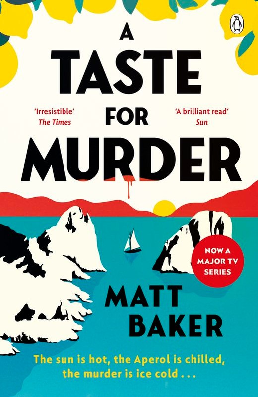 okładka A Taste For Murder książka | Matt Baker