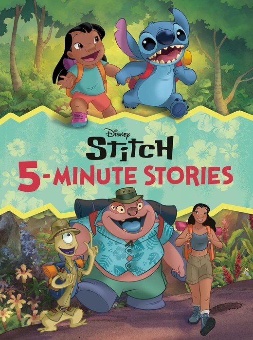 okładka 5-Minute Disney Stitch Stories książka | Opracowanie zbiorowe