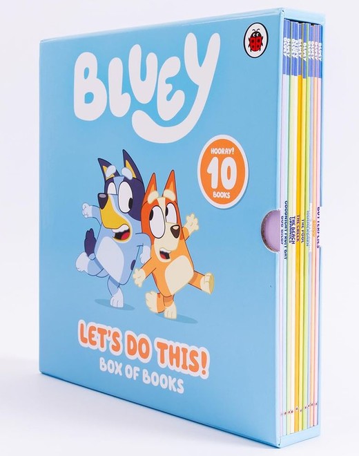 okładka Bluey: Let’s Do This! Box of Books książka | Bluey