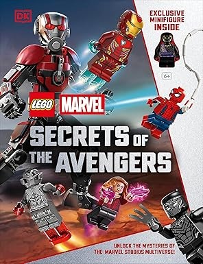 okładka LEGO Marvel Secrets of the Avengers książka | Opracowanie zbiorowe