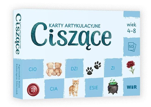 okładka Karty artykulacyjne Ciszące książka | Agnieszka Bala, Katarzyna Mierczak