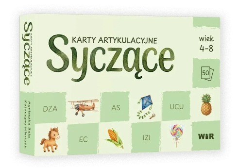 okładka Karty artykulacyjne Syczące książka | Agnieszka Bala, Katarzyna Mierczak