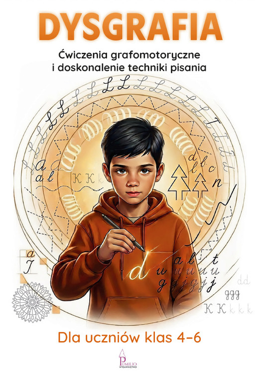 okładka Dysgrafia. Ćwiczenia grafomotoryczne i doskonalenie techniki pisania książka | Zioła-Zemczak Katarzyna