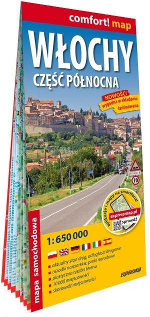 okładka Comfort! map Włochy część północna 1:650 000 książka | Opracowanie zbiorowe