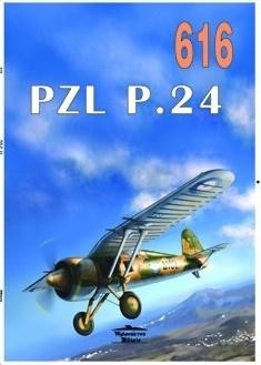 okładka Nr 616 PZL P.24 książka | Janusz Ledwoch